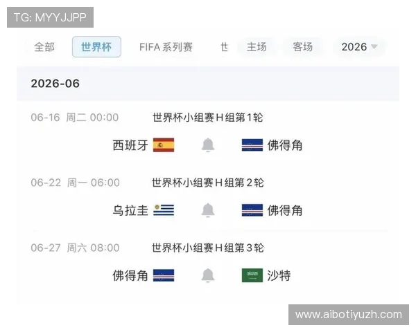 2026年世界杯西班牙与佛得角比赛比分预测及比赛结果实时查询